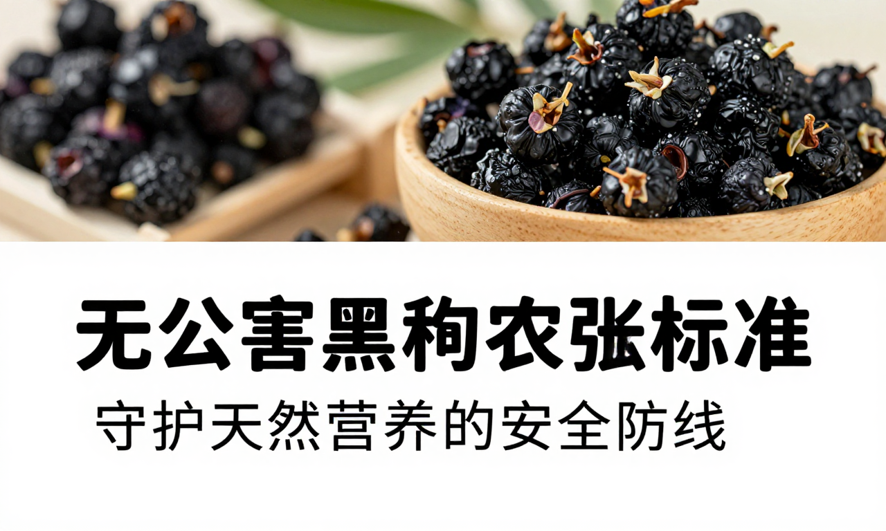 无公害黑枸杞农残标准：守护天然营养的安全防线