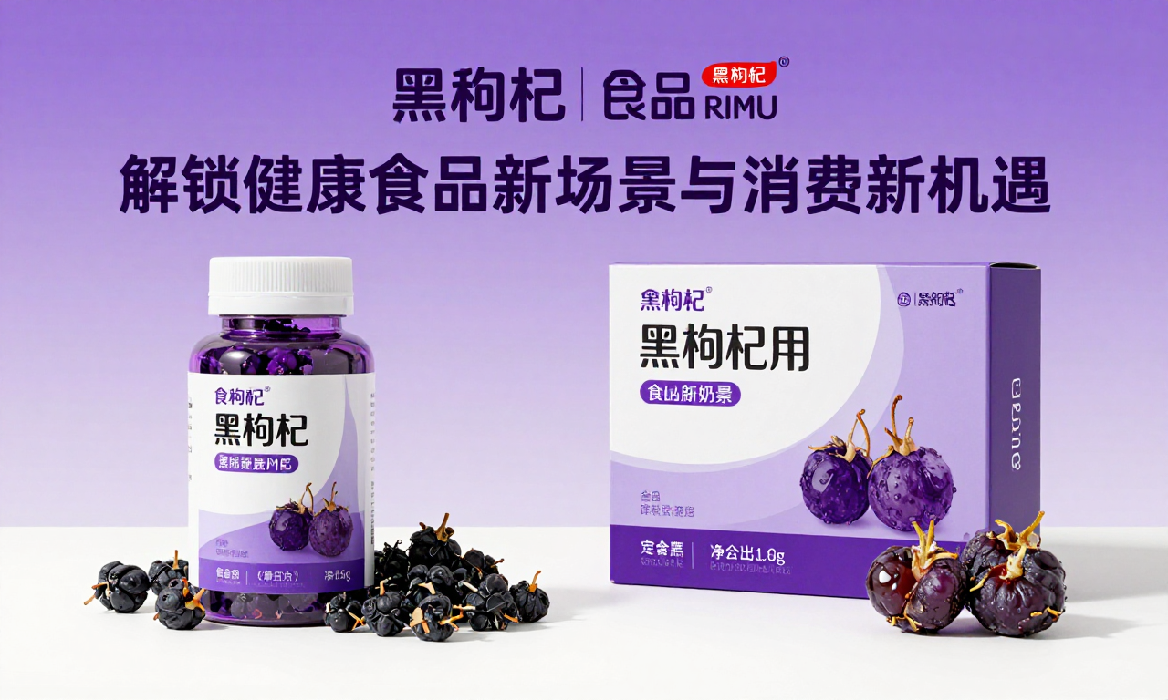 黑枸杞和食品品牌联名动态：解锁健康食品新场景与消费新机遇