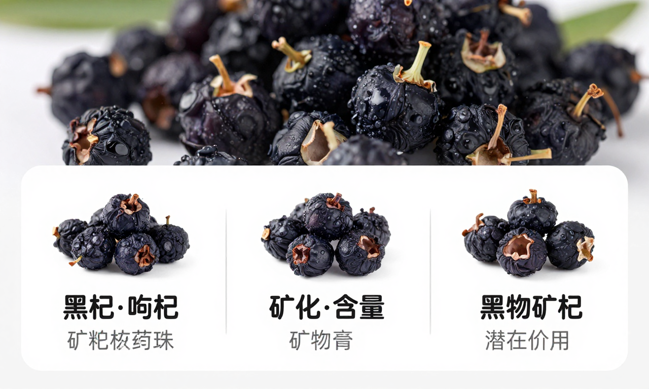 黑枸杞矿物质含量参考：揭秘其对人体健康的潜在价值与作用