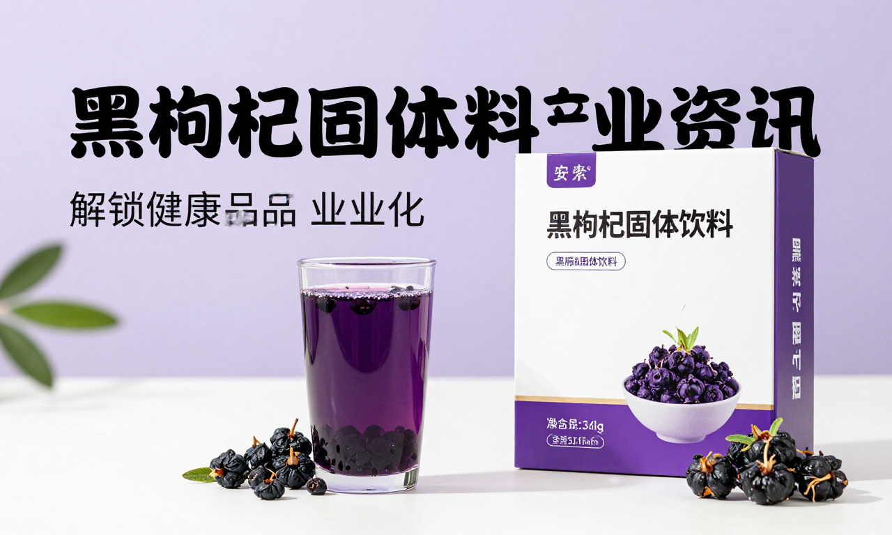 黑枸杞固体饮料产业化资讯：解锁健康饮品产业化发展的全新机遇