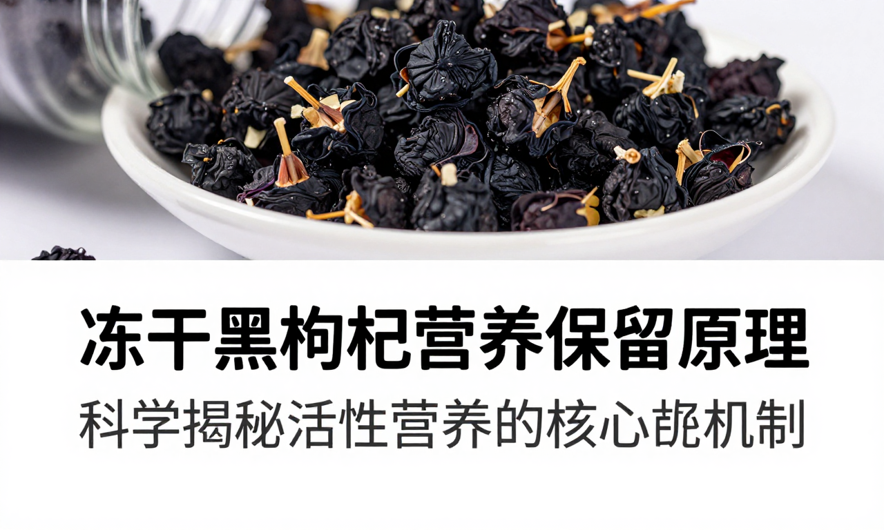 冻干黑枸杞营养保留原理 科学揭秘其锁住活性营养的核心机制