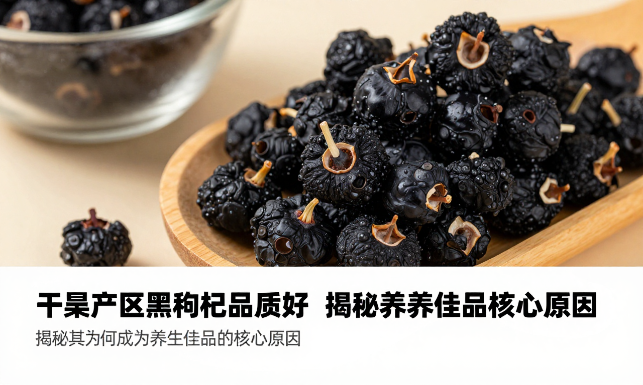 干旱产区黑枸杞品质好 揭秘其为何成为养生佳品的核心原因