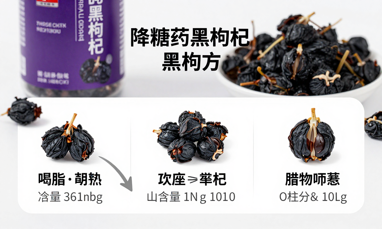 吃降糖药饮用黑枸杞注意，这些事项需提前了解