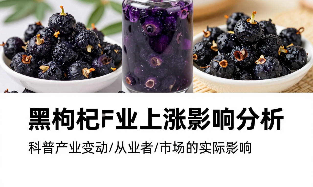 黑枸杞产业成本上涨影响分析：科普产业变动对从业者与市场的实际影响