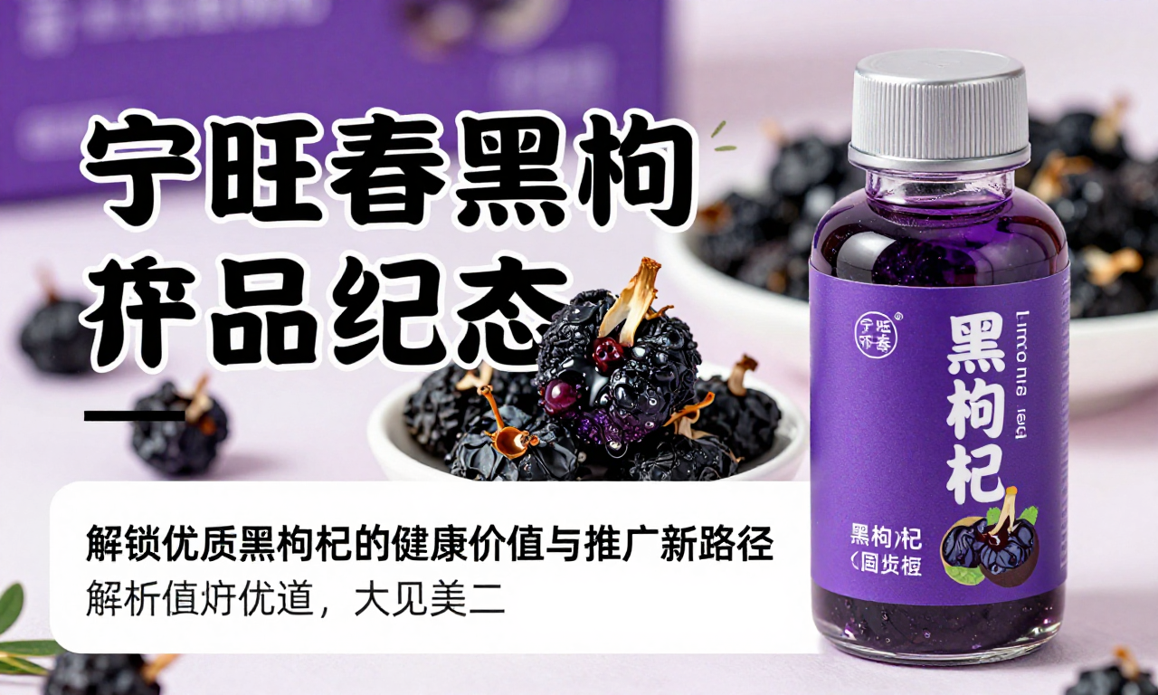 宁旺春黑枸杞品牌市场推广动态：解锁优质黑枸杞的健康价值与推广新路径