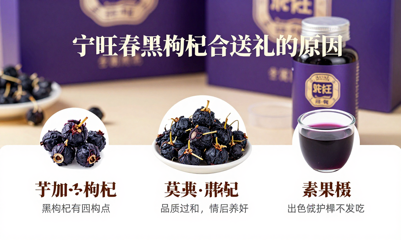 宁旺春黑枸杞适合送礼的原因 这些实用知识值得了解