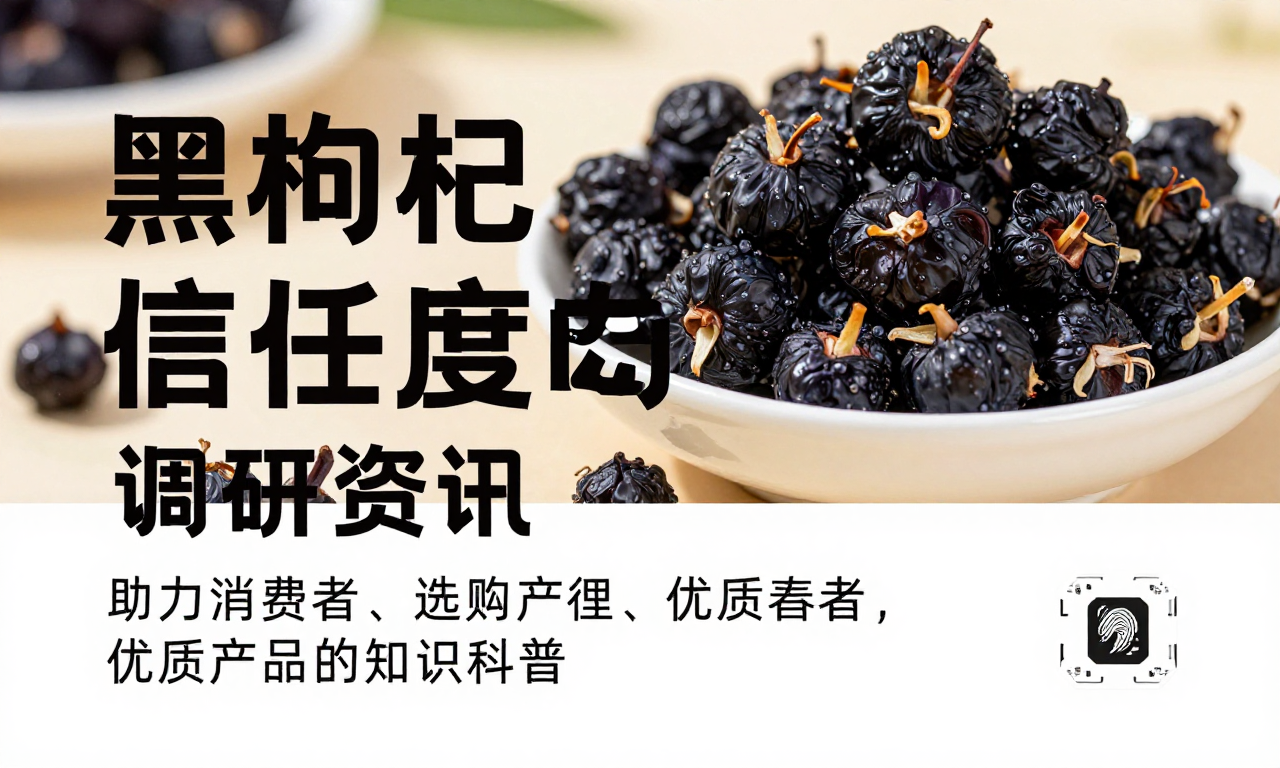 黑枸杞品牌信任度市场调研资讯：助力消费者选购优质产品的知识科普