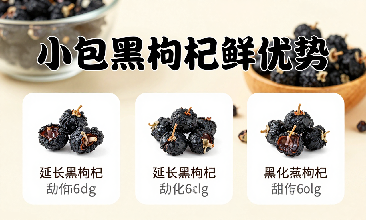小包装黑枸杞保鲜优势科普 如何通过小包装延长黑枸杞的新鲜度