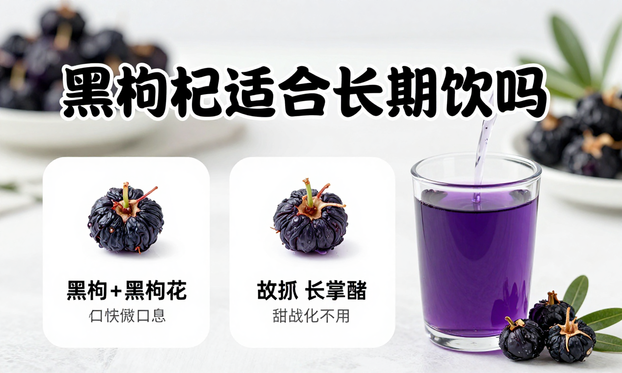 黑枸杞适合长期饮用吗 这份科学科普为你解答疑惑