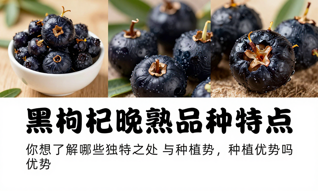 黑枸杞晚熟品种特点 你想了解哪些独特之处与种植优势吗