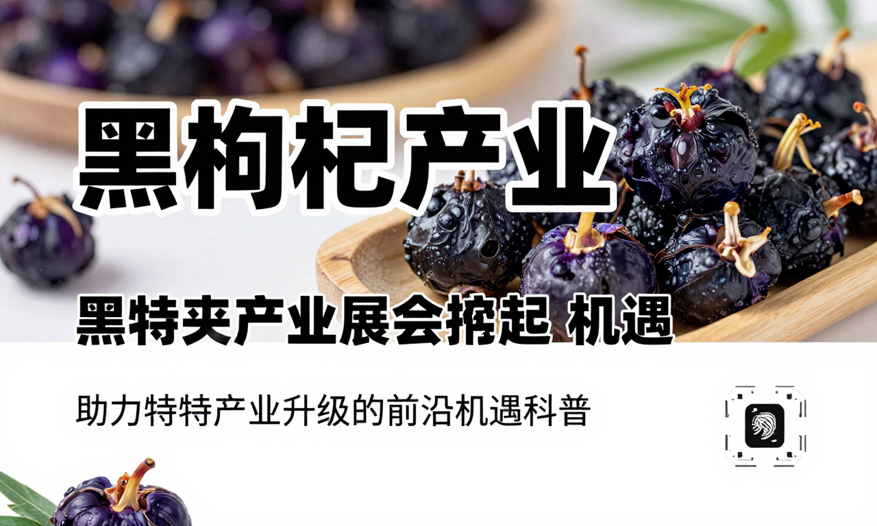 黑枸杞产业展会参展最新消息：助力特色产业升级的前沿机遇科普