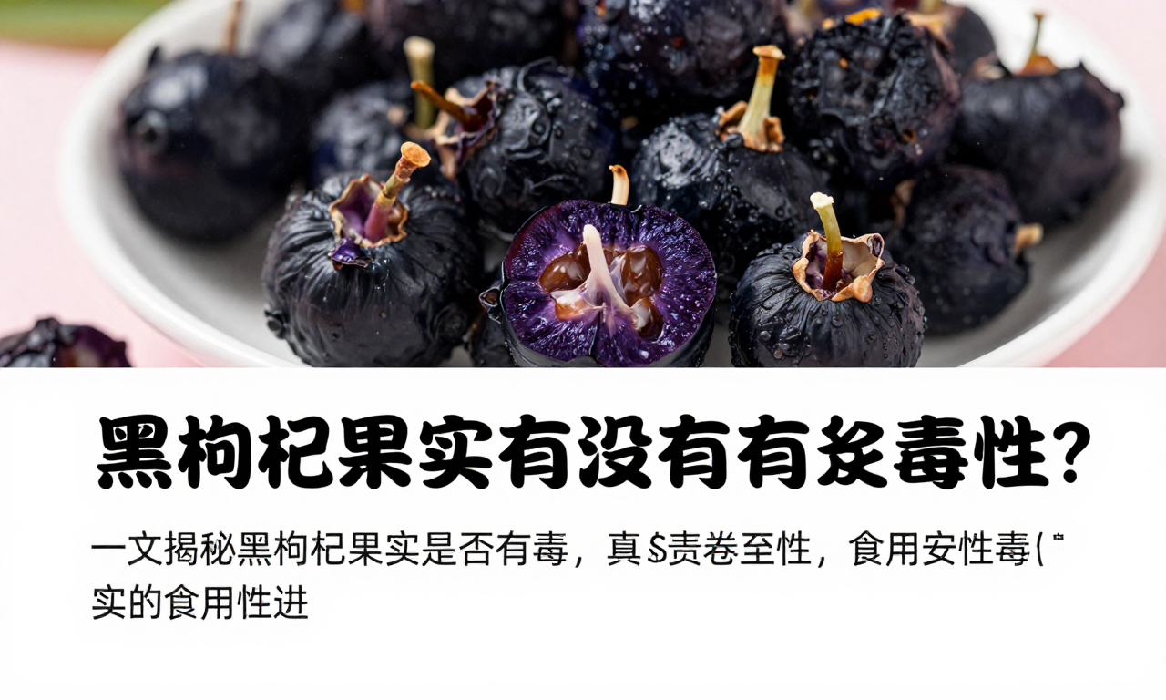 黑枸杞果实有没有毒性？一文揭秘黑枸杞果实是否有毒及食用安全性