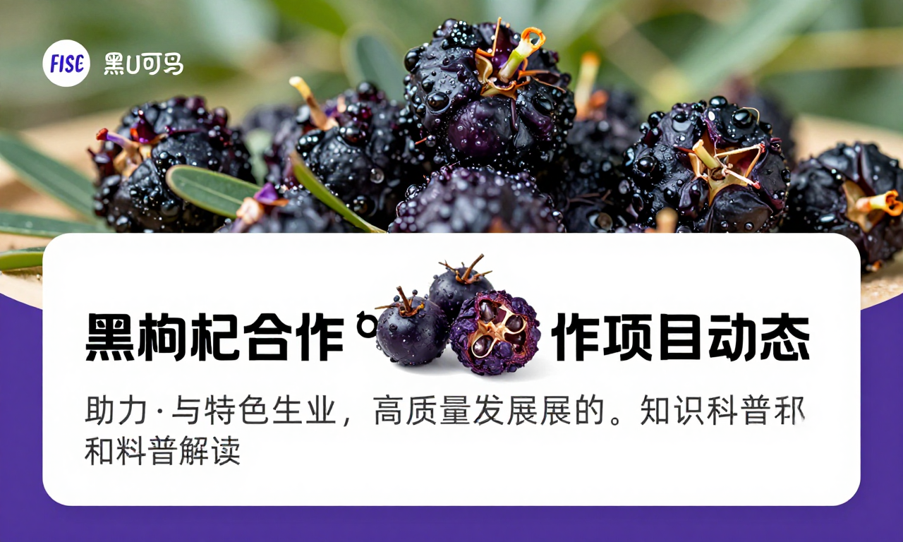 黑枸杞产学研合作项目动态：助力特色产业高质量发展的知识科普解读