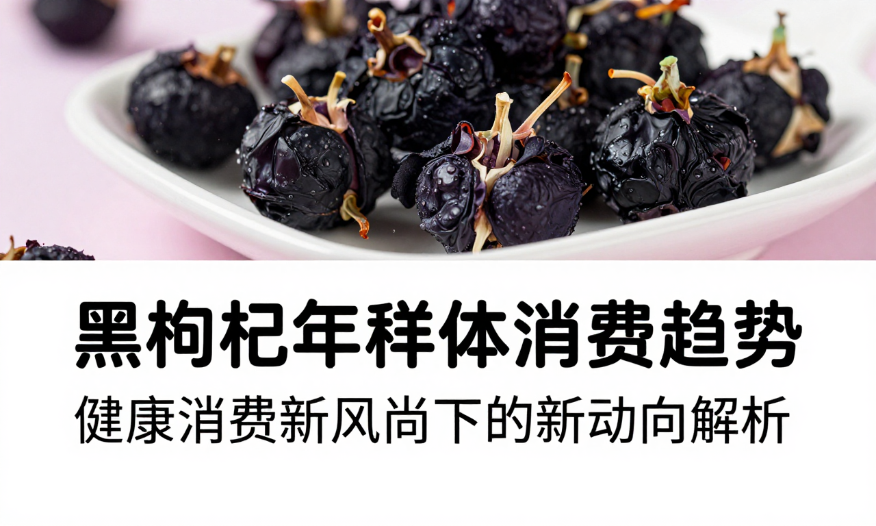 黑枸杞年轻群体消费趋势：健康消费新风尚下的新动向解析