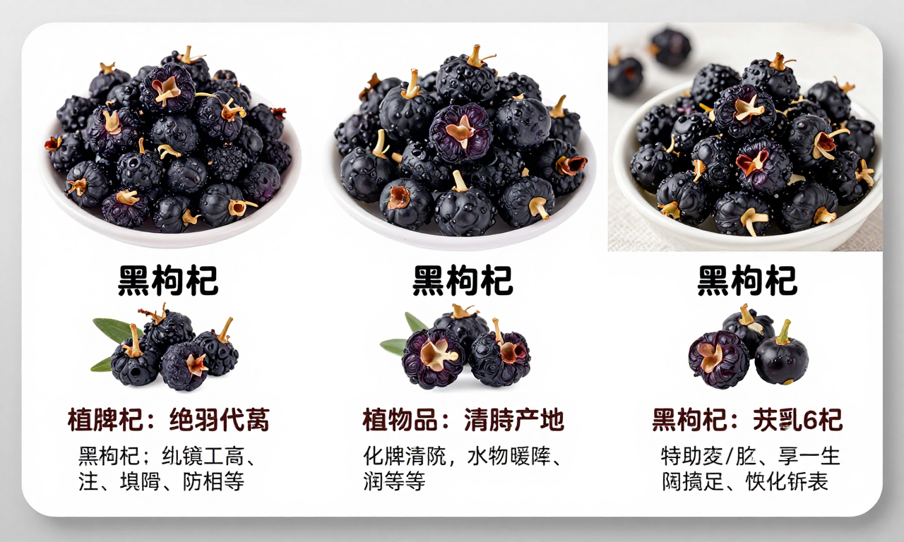 黑枸杞不同产区加工工艺差异科普 带你了解不同产地黑枸杞的处理特点