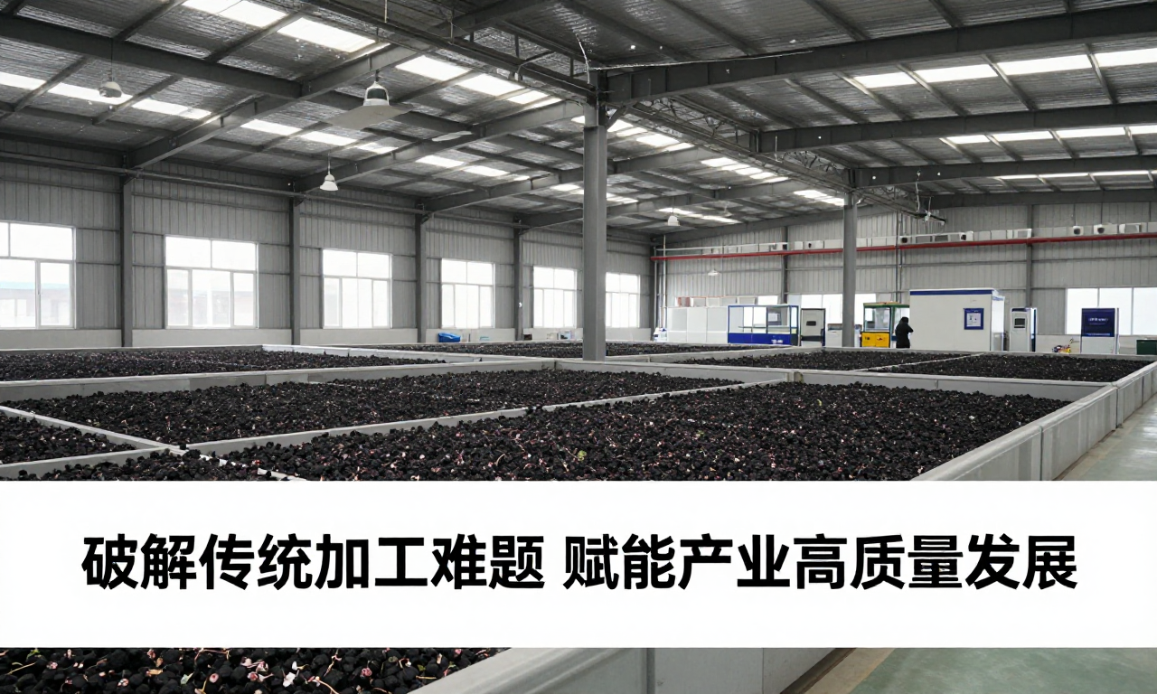 黑枸杞加工企业技改升级新闻：破解传统加工难题 赋能产业高质量发展