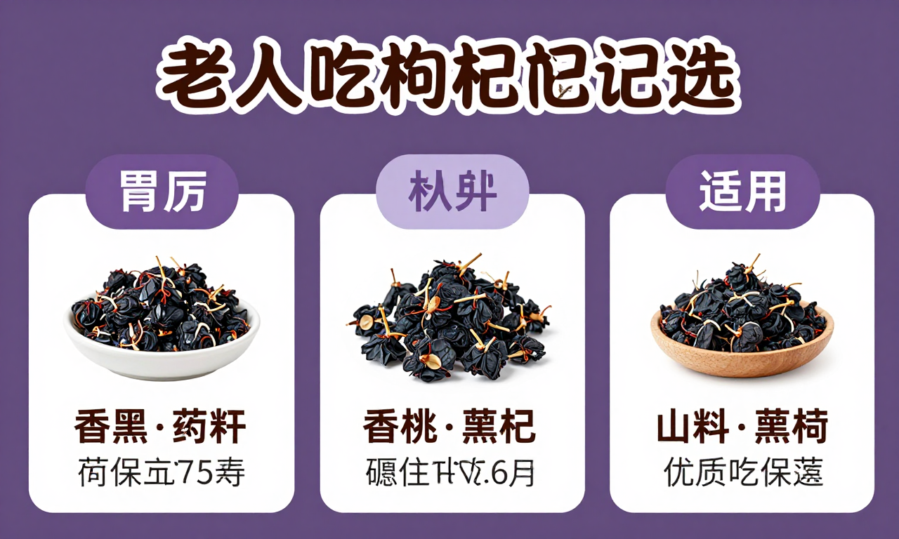 老人吃黑枸杞怎么选？这份实用科普指南帮您挑到优质好货