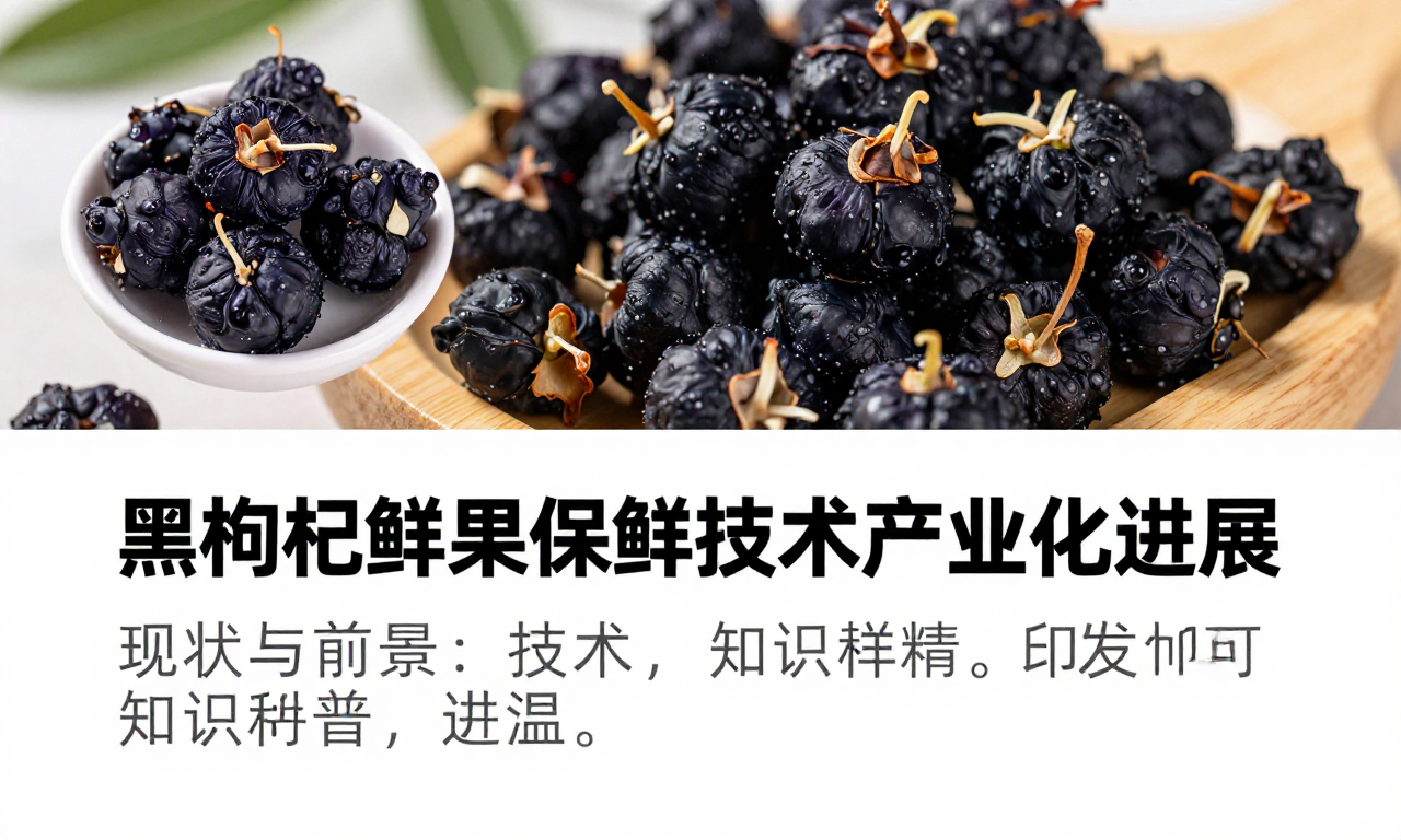 黑枸杞鲜果保鲜技术产业化进展：现状与前景的知识科普