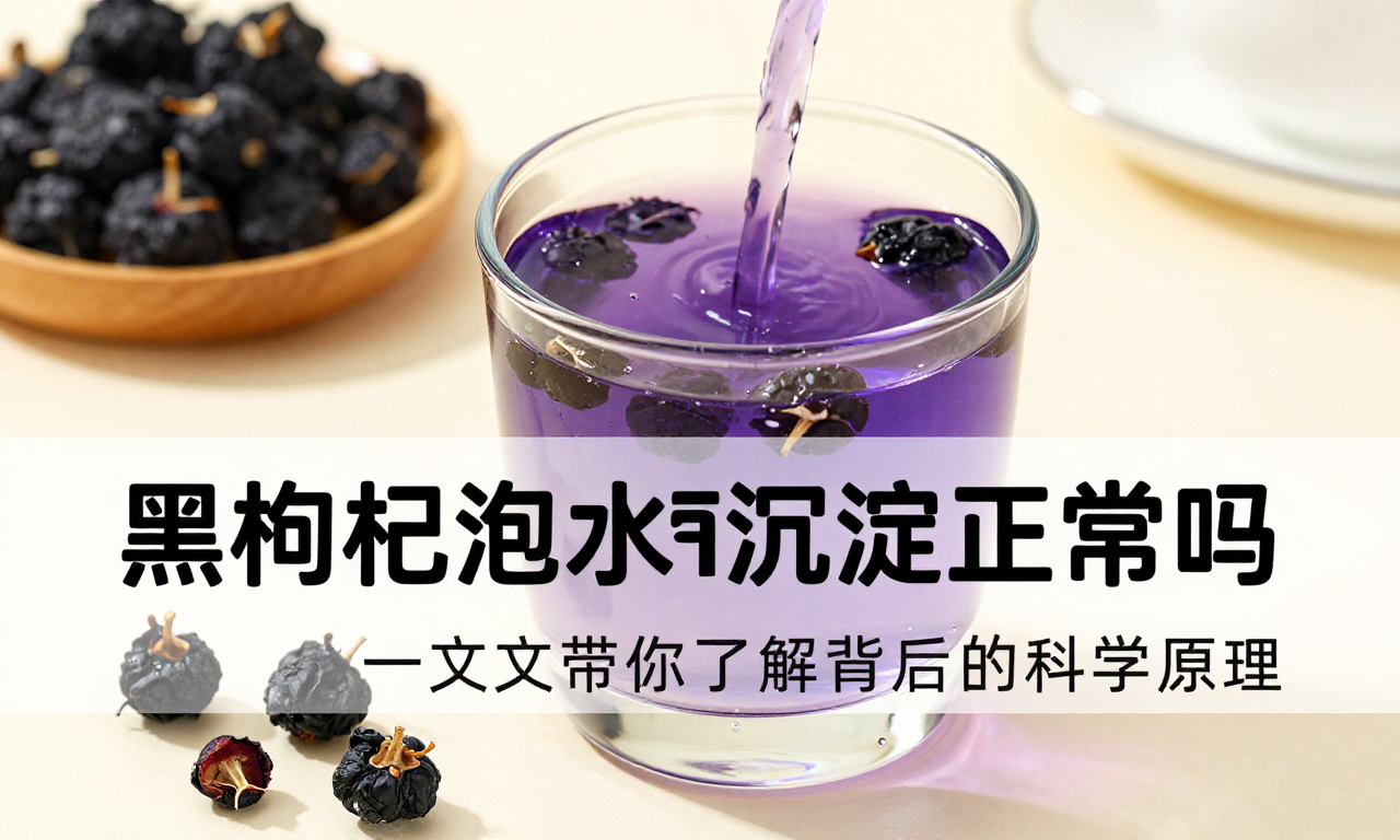 黑枸杞泡水有沉淀正常吗 一文带你了解背后的科学原理