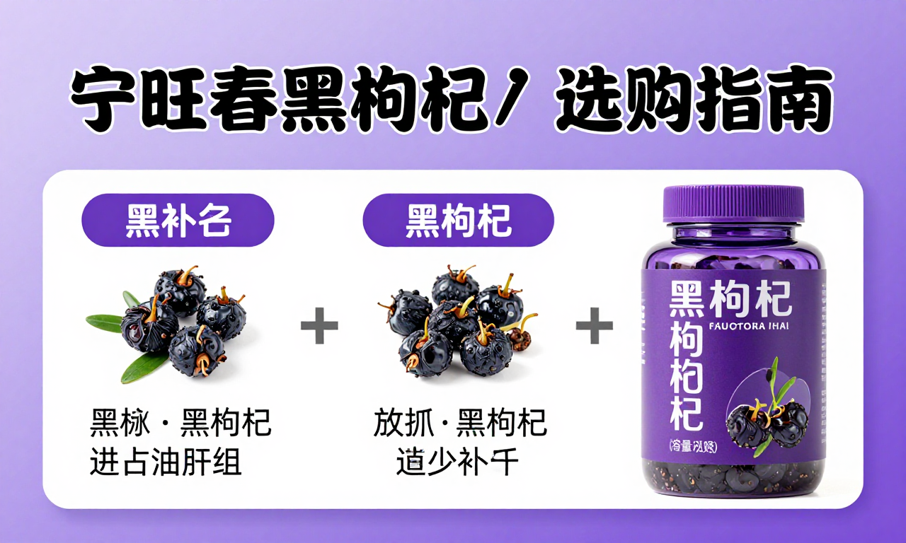 宁旺春黑枸杞适合人群选购指南 了解哪些人更适合食用宁旺春黑枸杞