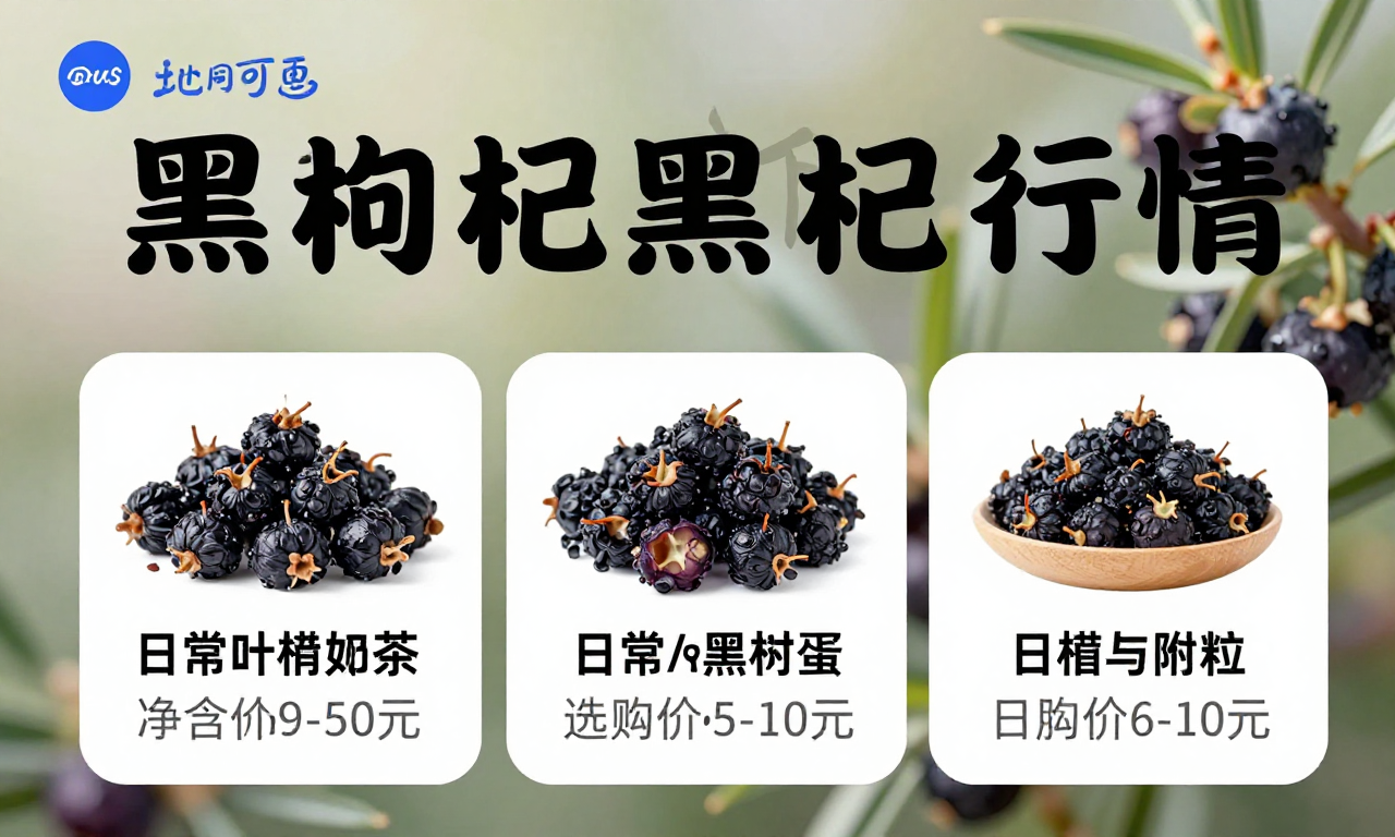 黑枸杞社区生鲜渠道黑枸杞行情 日常选购与价值相关知识科普