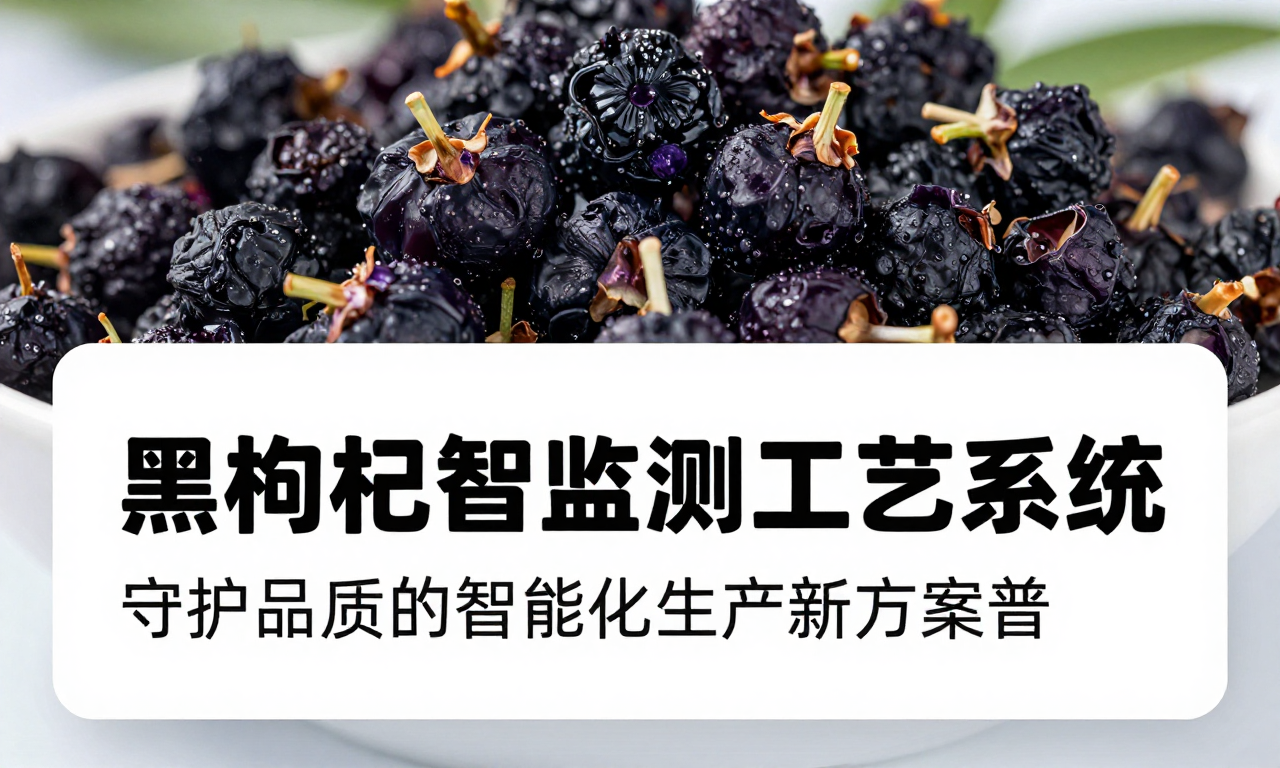 黑枸杞加工智能监测工艺系统：守护品质的智能化生产新方案科普