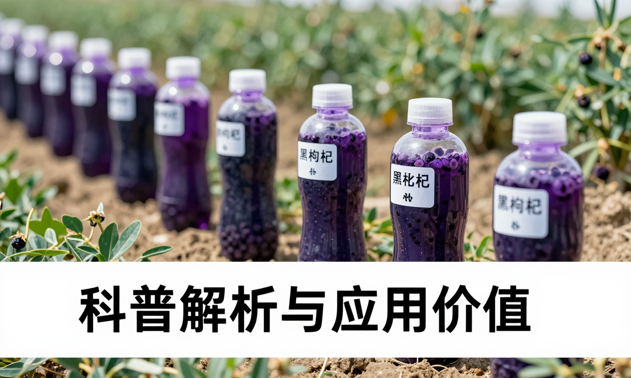 黑枸杞水肥一体化技术推广现状：科普解析与应用价值
