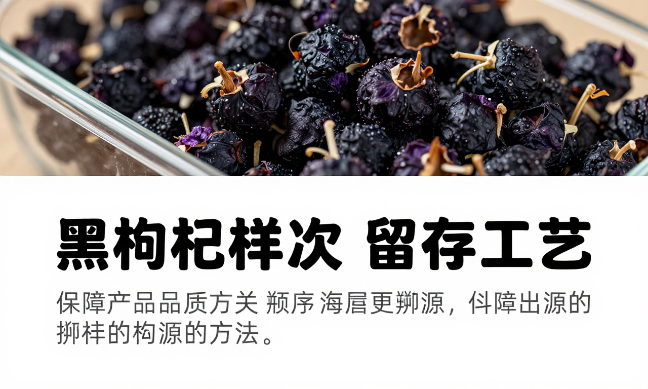 黑枸杞加工批次样品留存工艺：保障产品品质溯源的关键科普