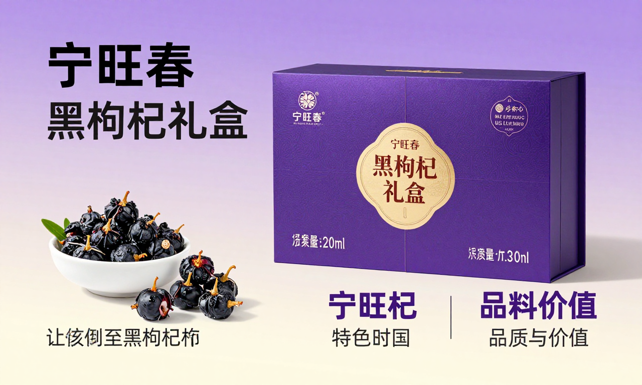 宁旺春黑枸杞礼盒产品科普 带你了解这款特色礼盒的品质与价值