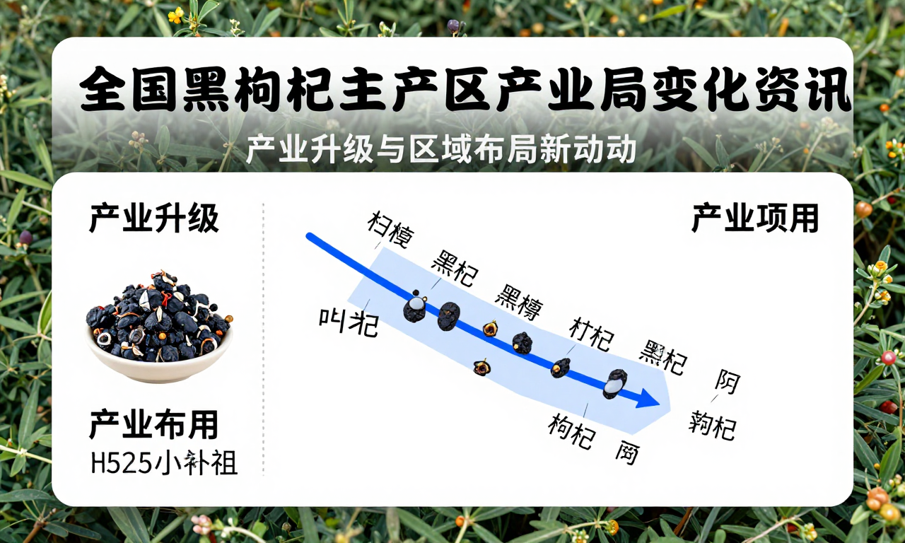 全国黑枸杞主产区产业格局变化资讯：产业升级与区域布局新动向科普