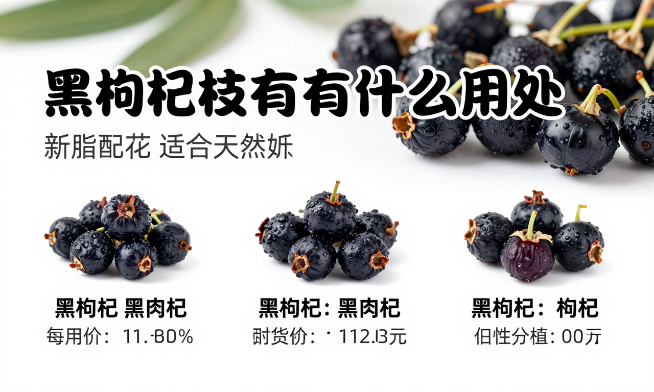 知识科普：黑枸杞枝条有什么用处，带你了解其多样价值与实用功效