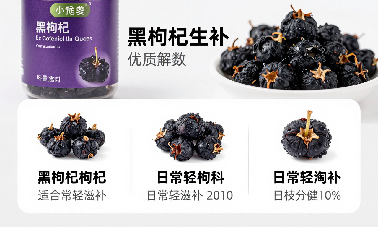 黑枸杞养生适合日常轻滋补 科学解读日常轻滋补的优质选择