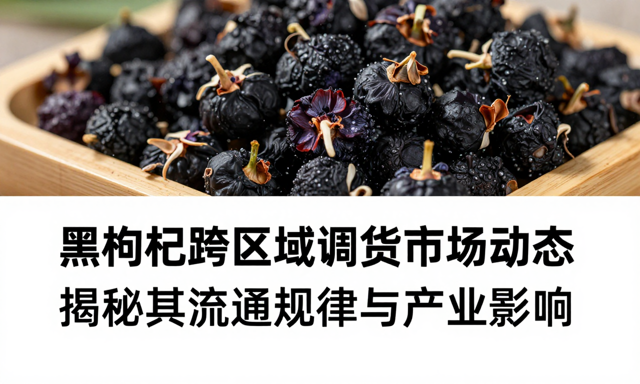 黑枸杞跨区域调货市场动态：揭秘其流通规律与产业影响