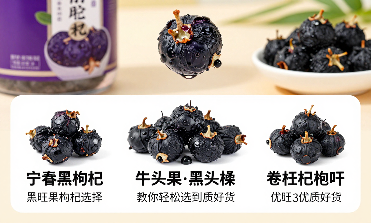 宁旺春黑枸杞牛头果选购方法 教你轻松选到优质好货