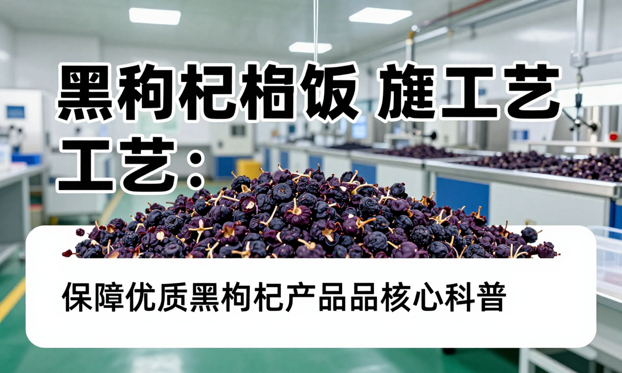 黑枸杞加工车间洁净等级管控工艺：保障优质黑枸杞产品的核心科普