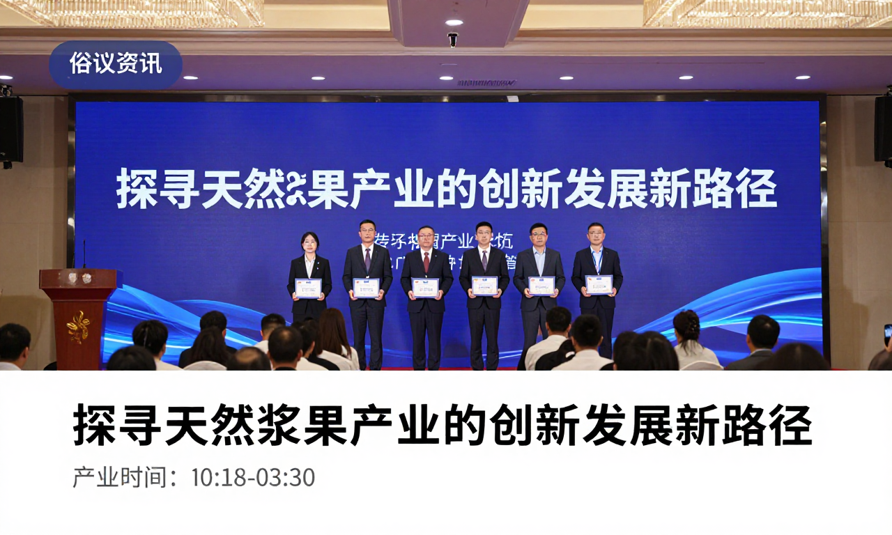 黑枸杞产业论坛会议资讯：探寻天然浆果产业的创新发展新路径