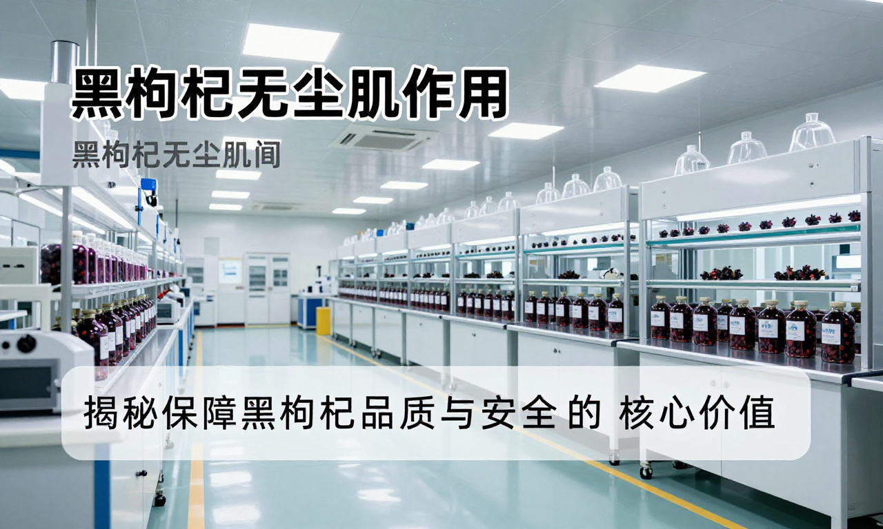 黑枸杞无尘车间作用：揭秘保障黑枸杞品质与安全的核心价值