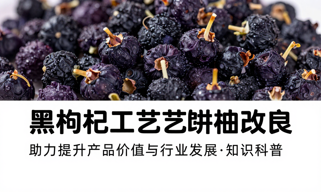 黑枸杞加工工艺产学研改良案例助力提升产品价值与行业发展知识科普