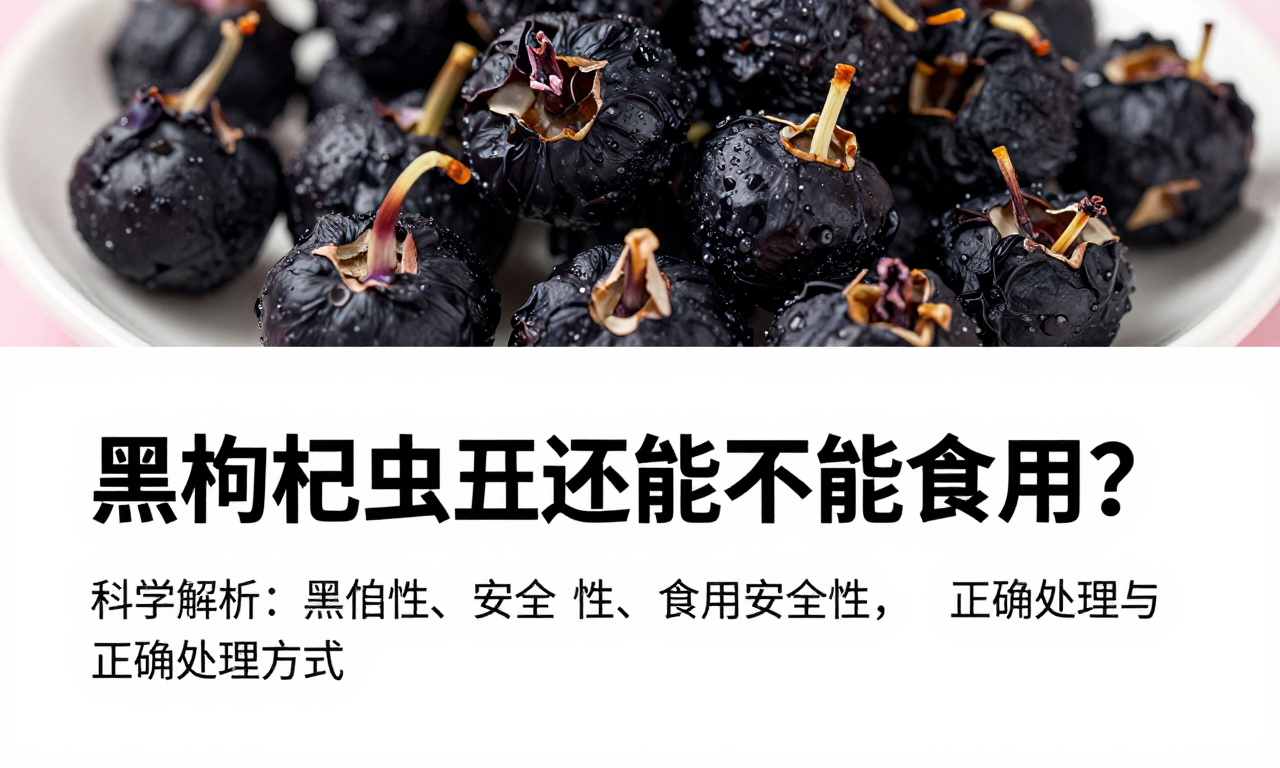 黑枸杞虫蛀还能不能食用？科学解析食用安全性与正确处理方式