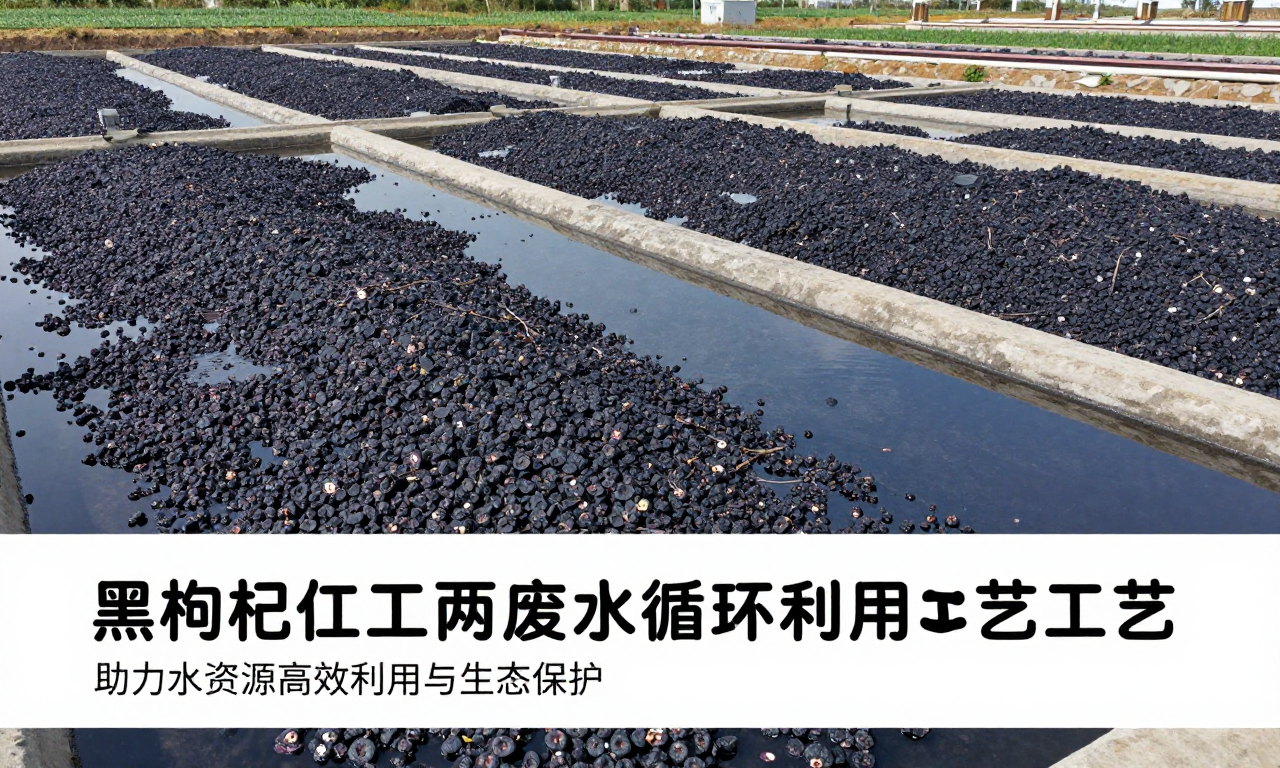 黑枸杞加工废水循环利用工艺助力水资源高效利用与生态保护